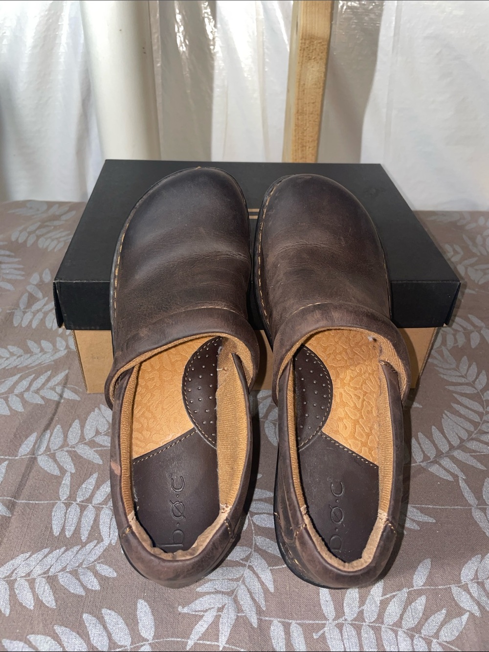 boc Women's Brown Slip-On Clogs